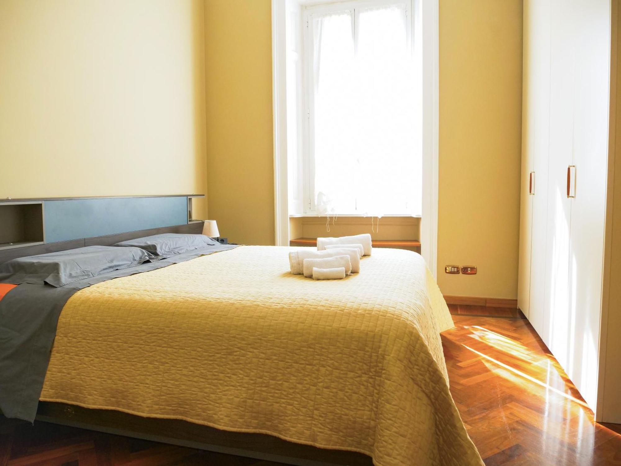 Wonderful Downtown Apartment-Hd Netflix, King-Size Bed, Two Minutes' Walk From Metro Mailand Exterior foto